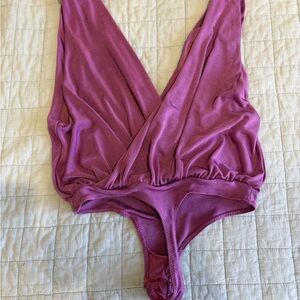 Free People Mauve Chemise